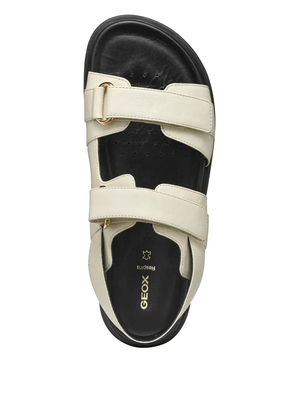 Geox touch-strap flat sandals Neutrals