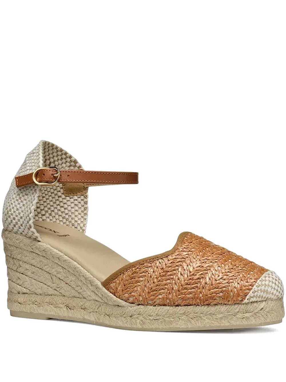 Geox Gelsa woven espadrilles Brown