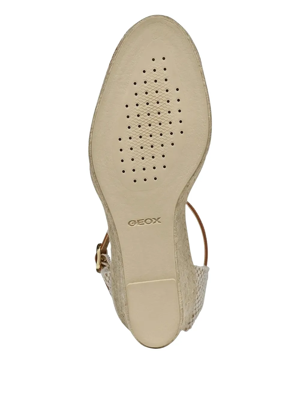 Geox Gelsa Woven Espadrilles In Brown