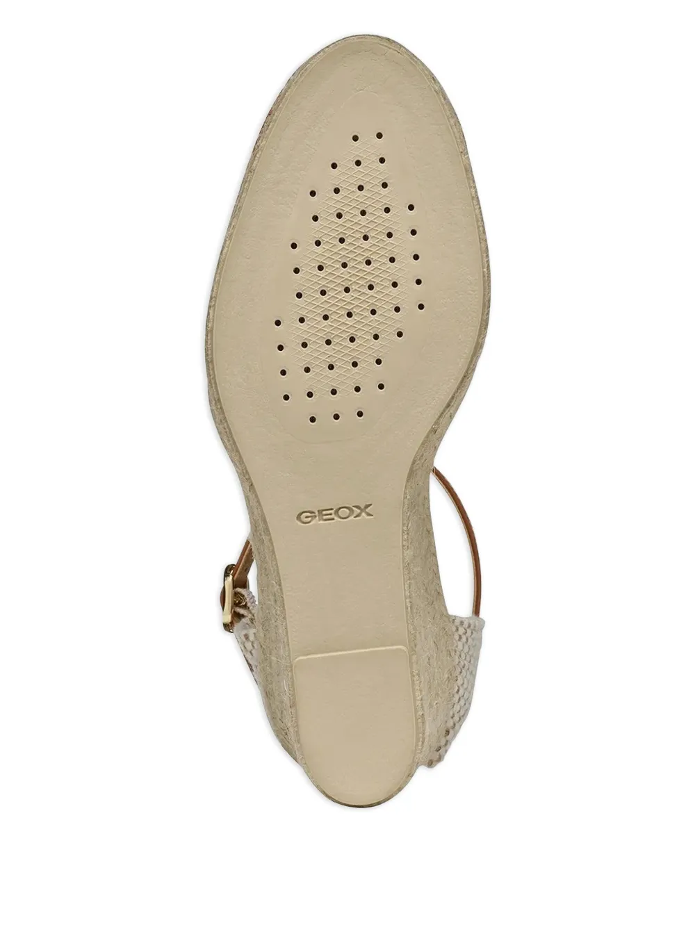 Geox Gelsa geweven espadrilles Bruin