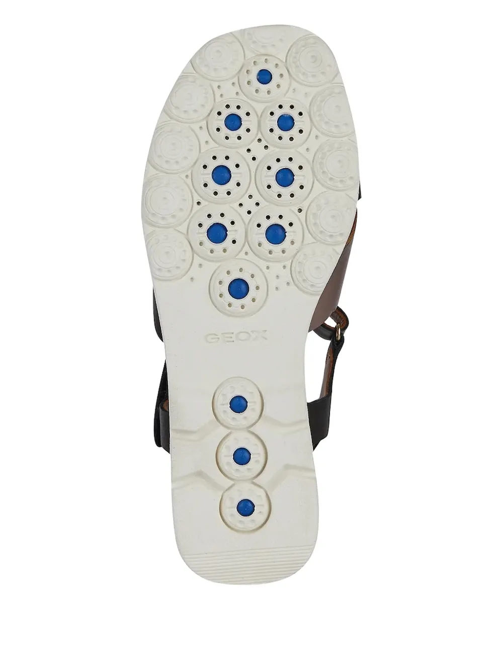 Geox 70mm D Spherica Ec6 crossover wedge pumps Blue
