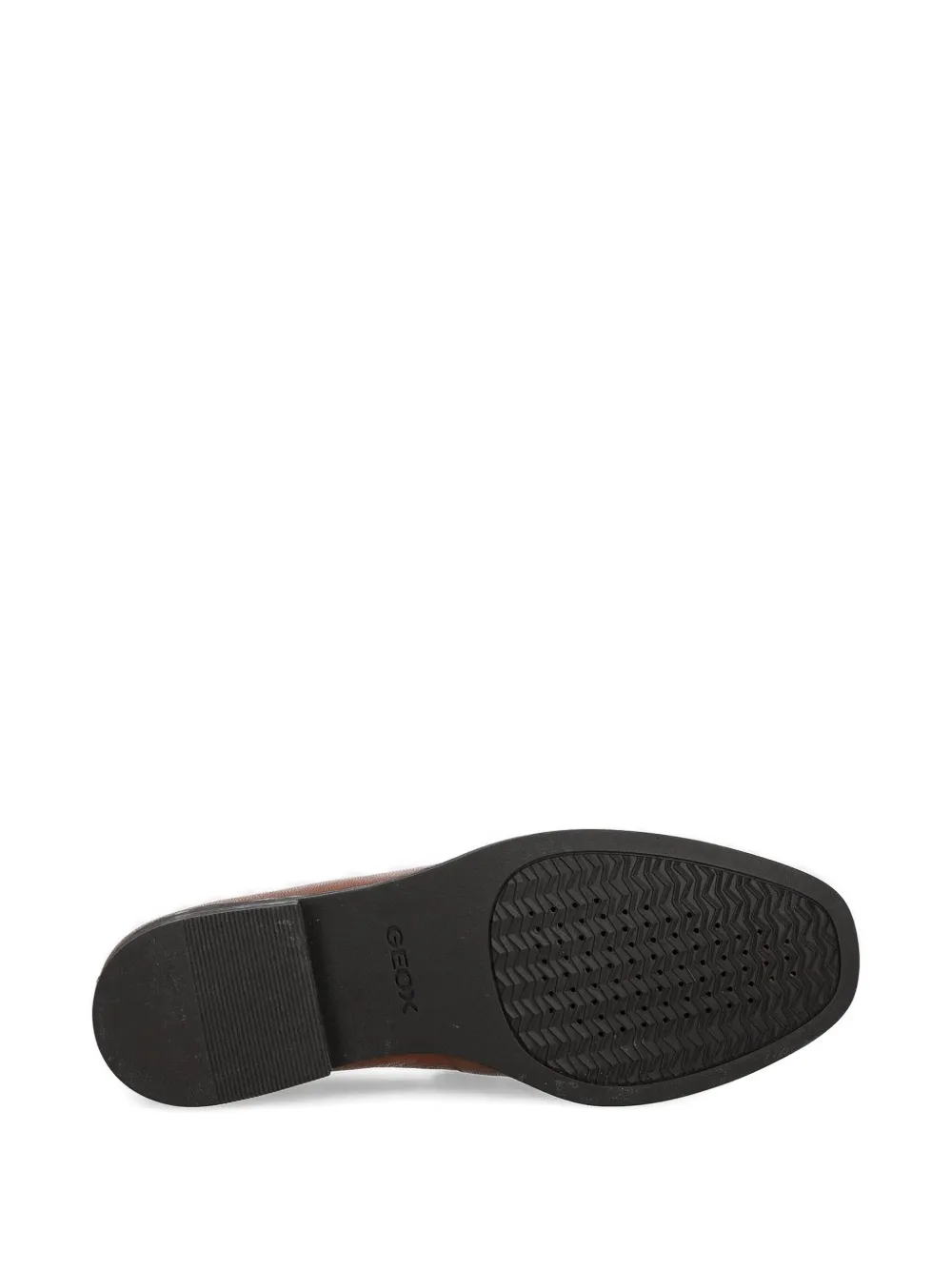Geox chain-detail loafers Brown