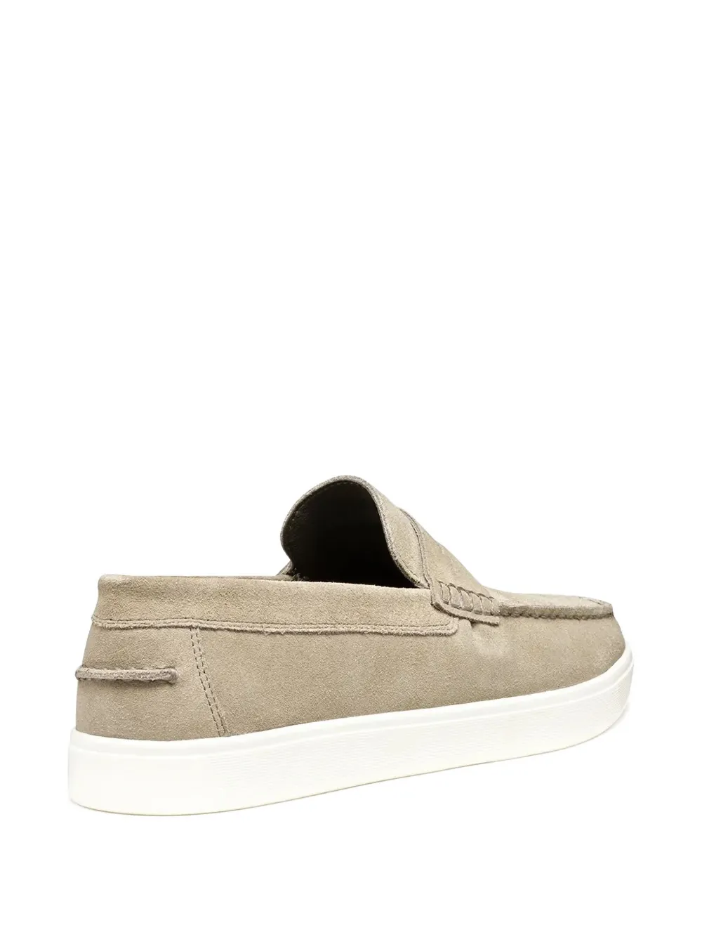 Geox Avola penny suede loafers Neutrals
