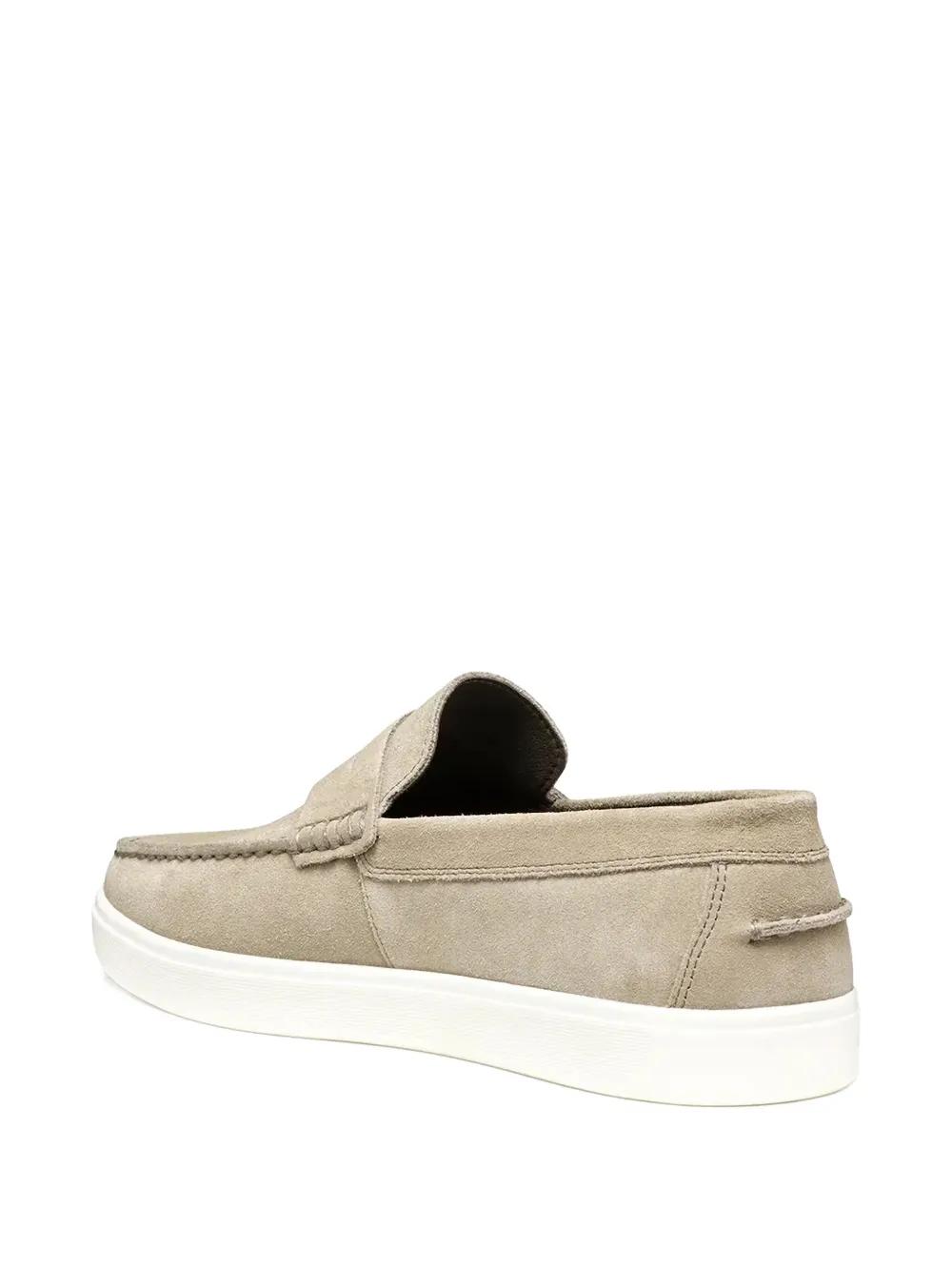 Geox Avola penny suede loafers Neutrals