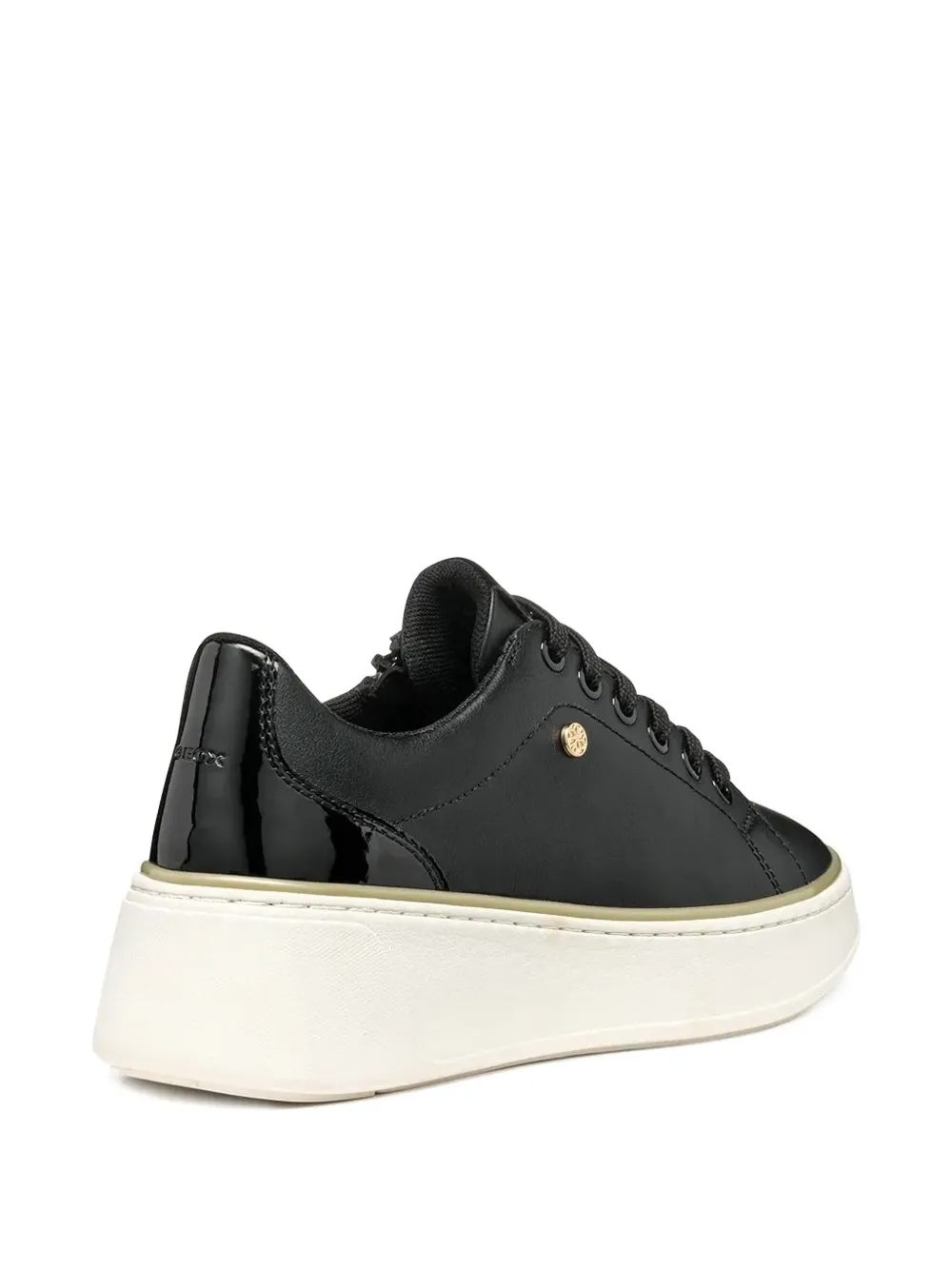 Geox Sunnetty platform sneakers - Zwart