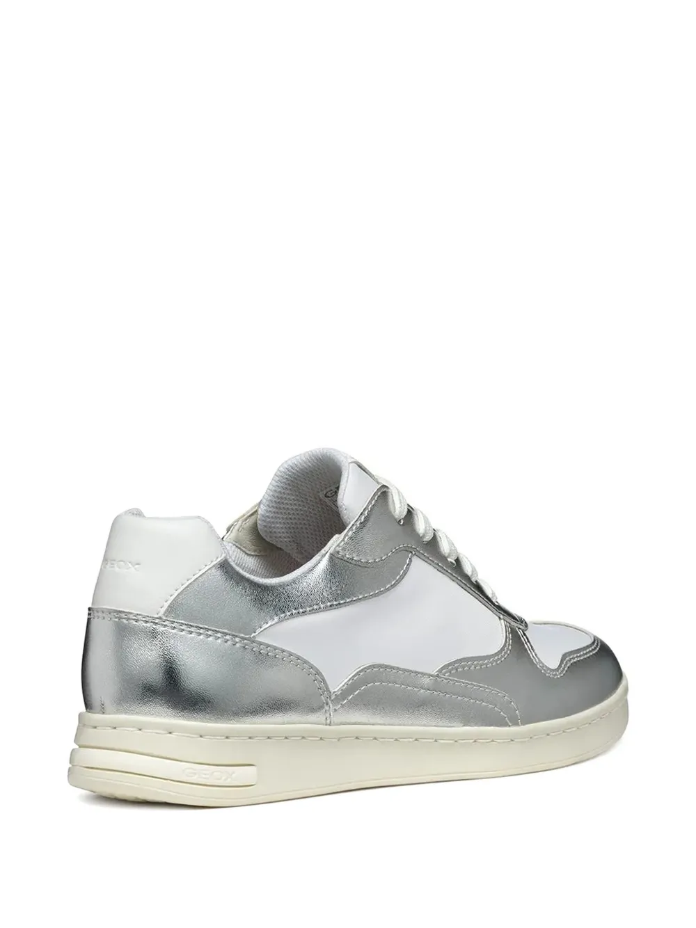 Geox Sneakers met logo-reliëf - Grijs