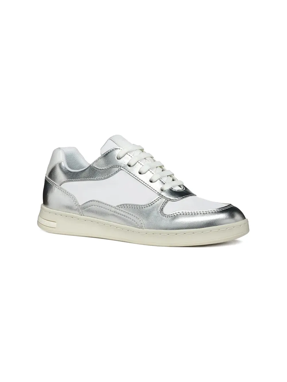 Geox debossed-logo sneakers Grey