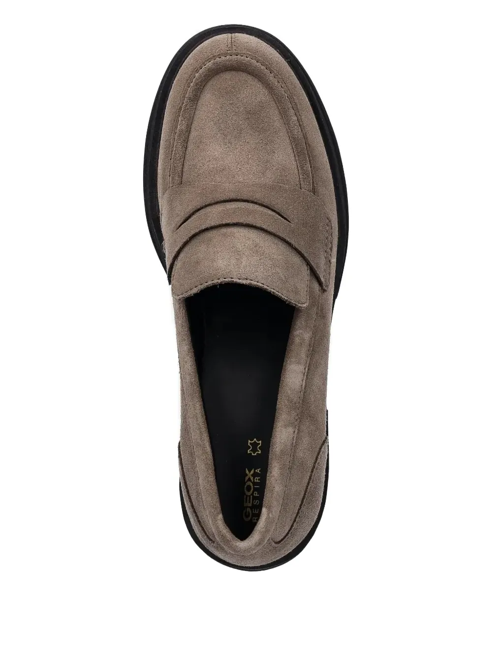 Geox 70mm Penny-strap Platform Loafers In Brown