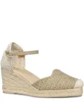 Geox 65mm woven ankle-strap espadrilles - Neutrals