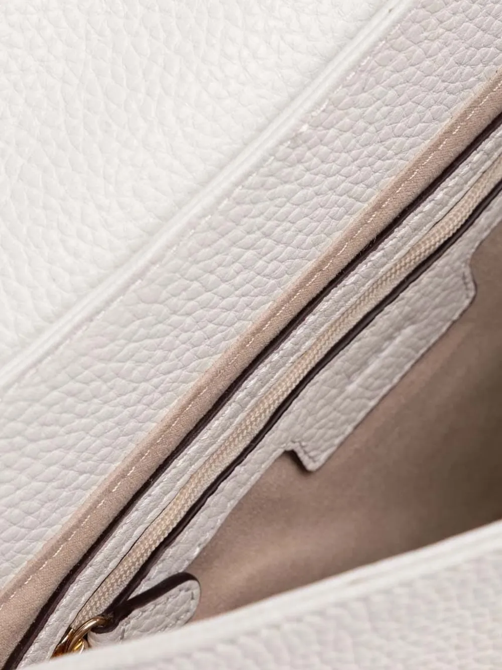 Geox Flavie leren crossbodytas Wit