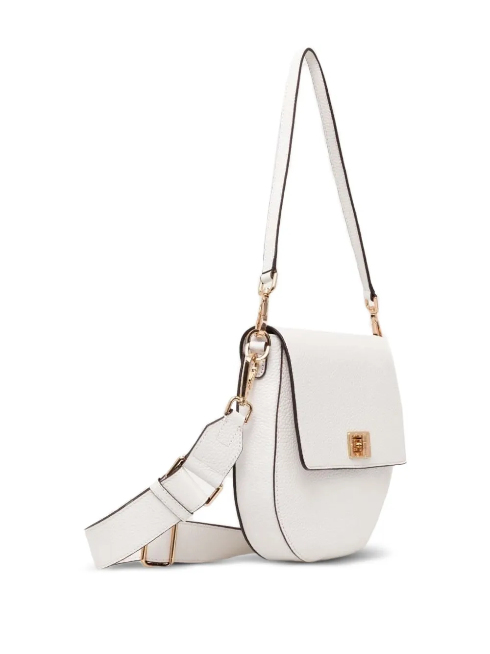 Geox Flavie leren crossbodytas Wit