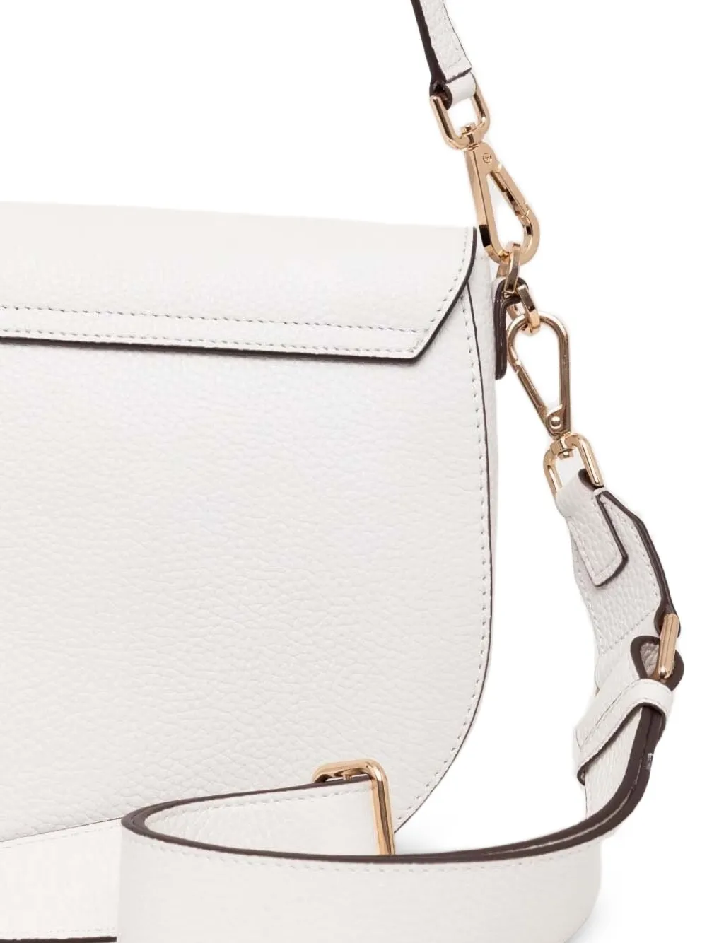 Geox Flavie leren crossbodytas Wit