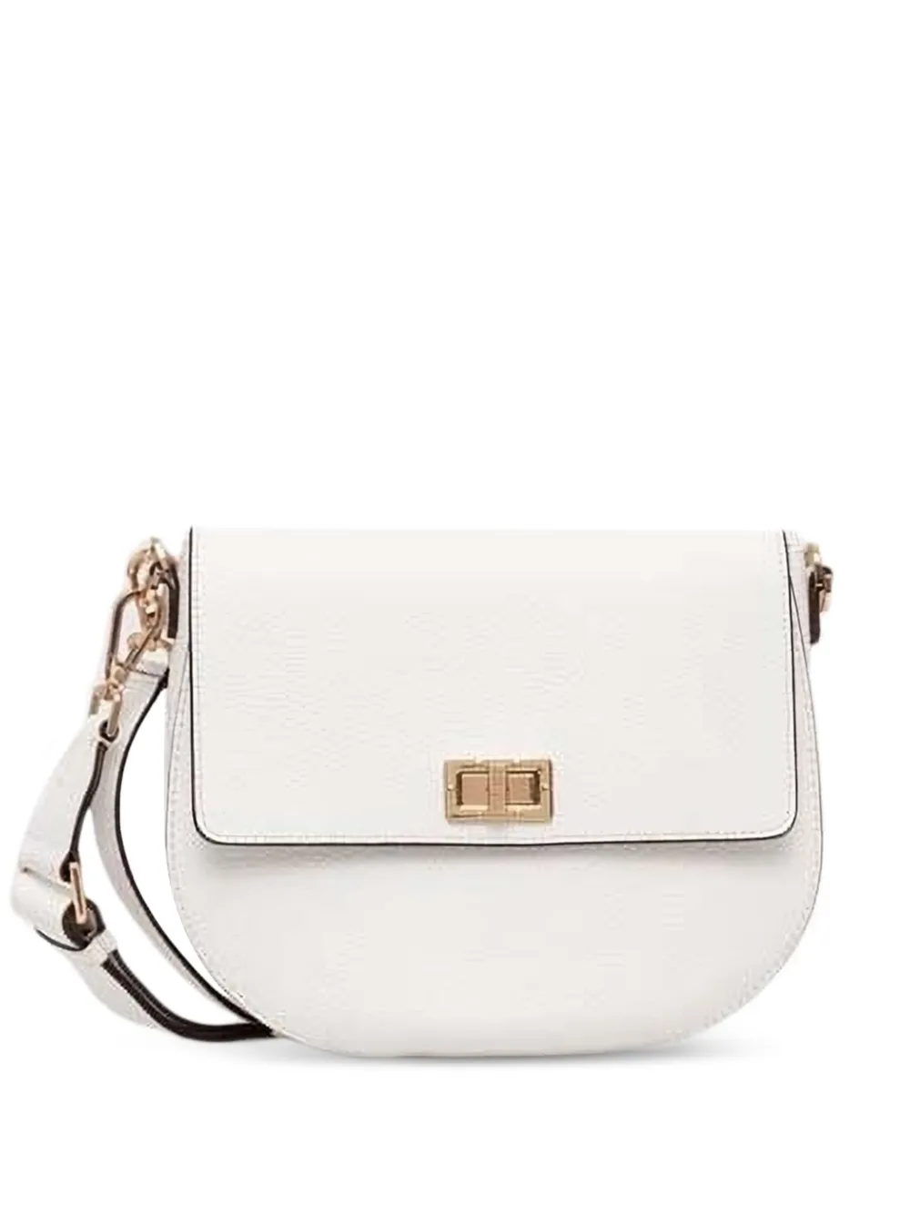 Geox Flavie leren crossbodytas Wit