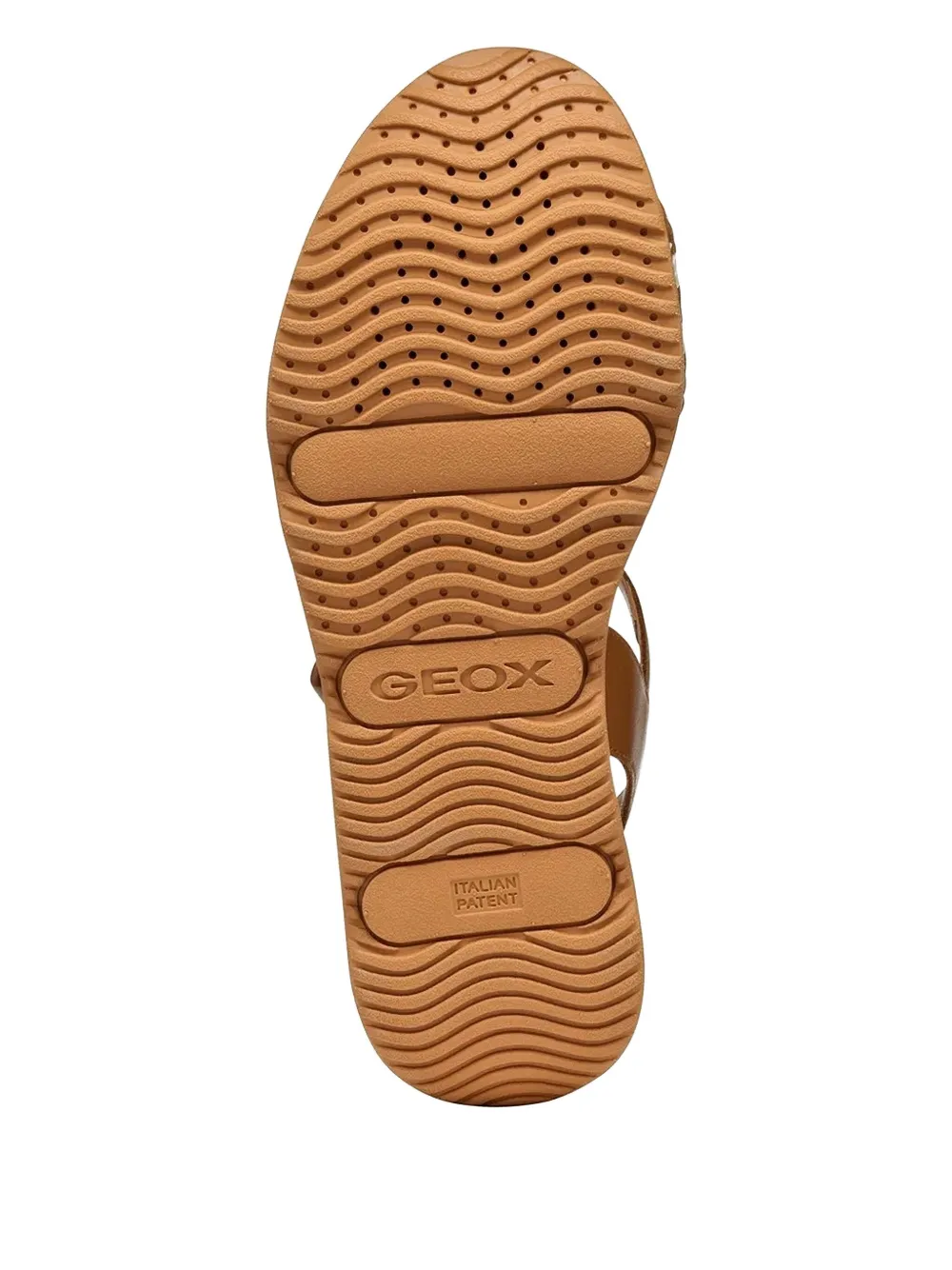 Geox 70mm Gardenia woven-leather sandals Brown