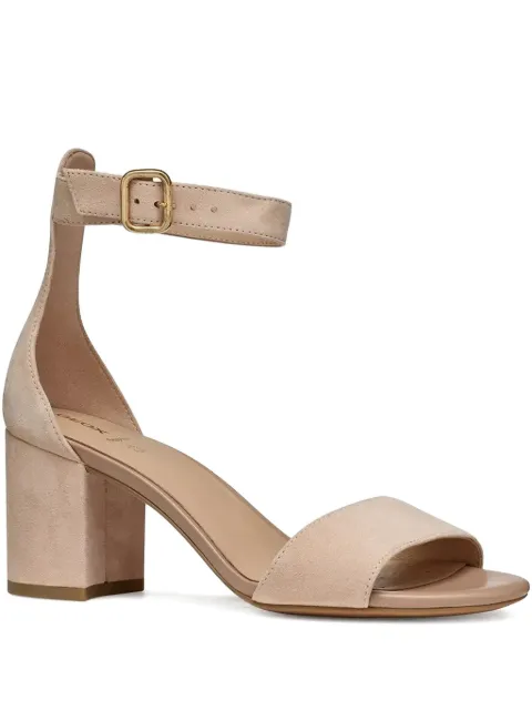 Geox ankle-strap block-heel heeled sandals