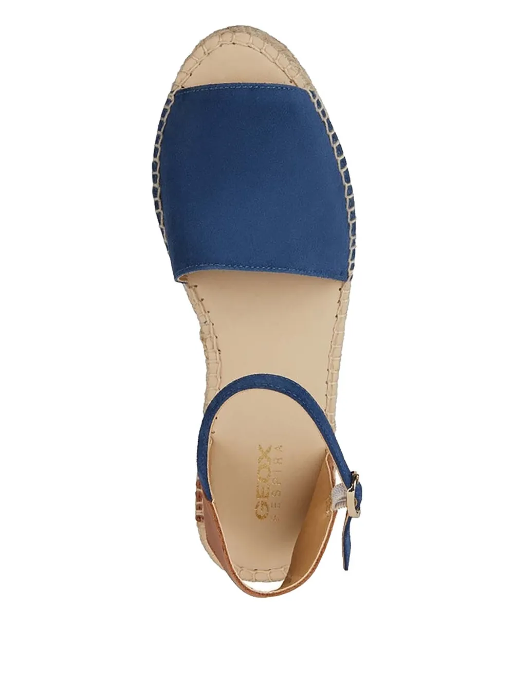 Geox Lampedusa Flat Espadrilles In Blue