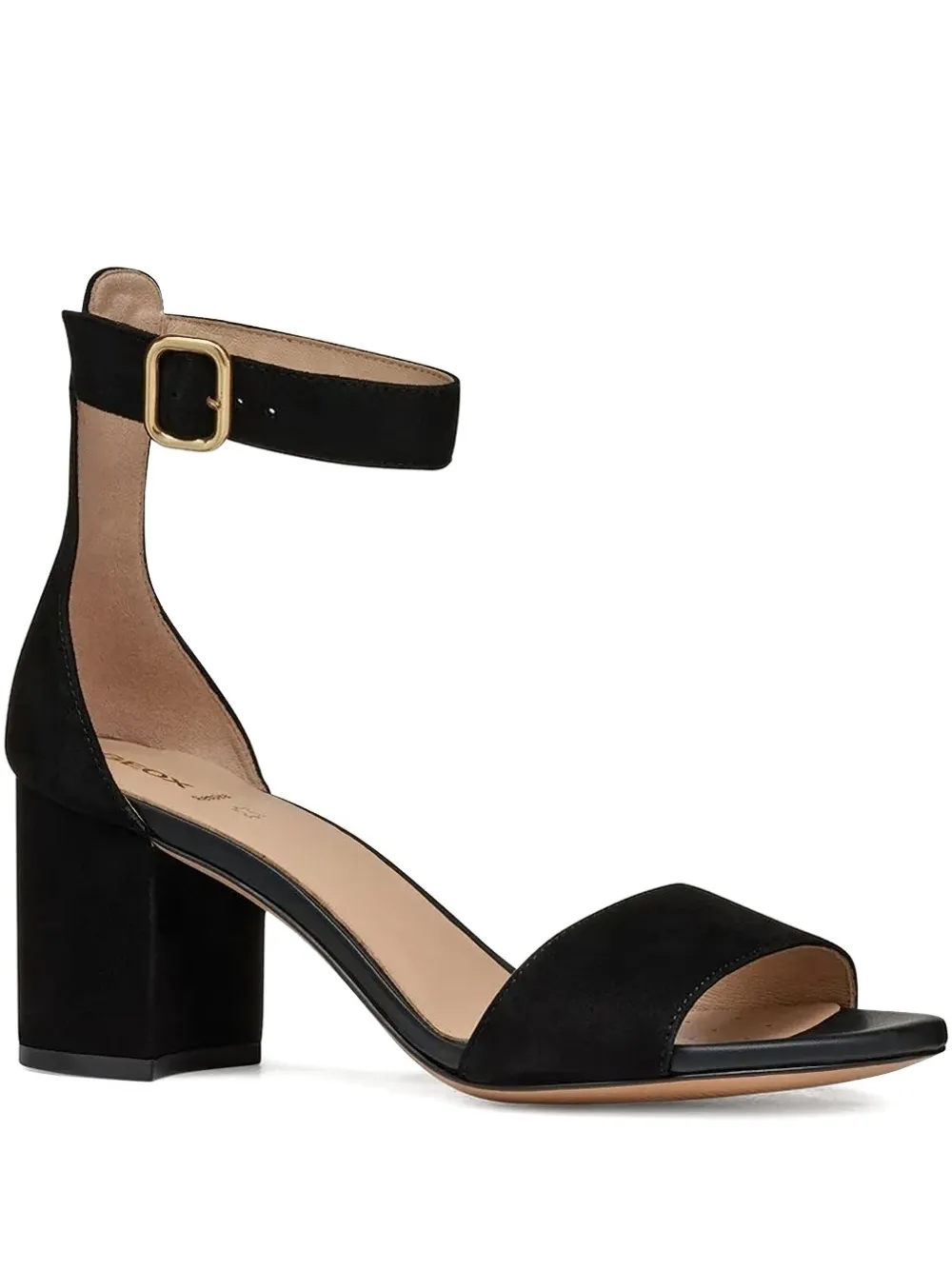 Geox ankle-strap block-heel sandals Black