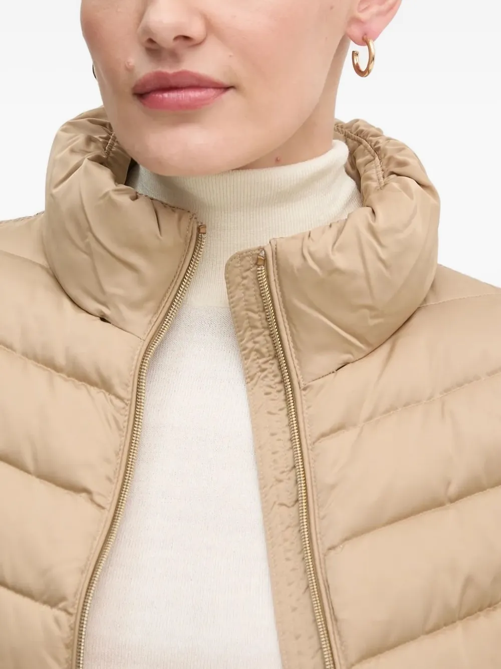 Geox Gewatteerd jack Beige