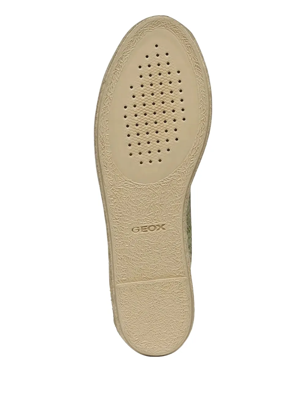 Geox Lampedusa herringbone-woven espadrilles Green