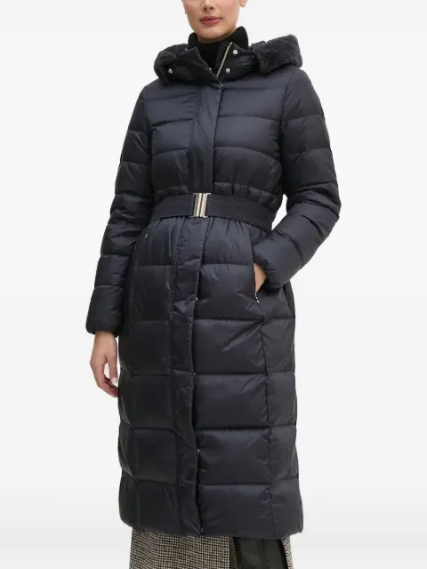 Geox quilted belted puffer jacket