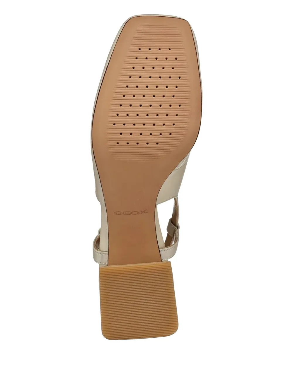 Geox 65mm Coronilla slingback block-heel pumps Neutrals