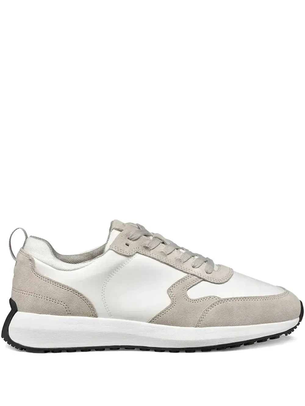 Geox Volpiano panelled lace-up sneakers White