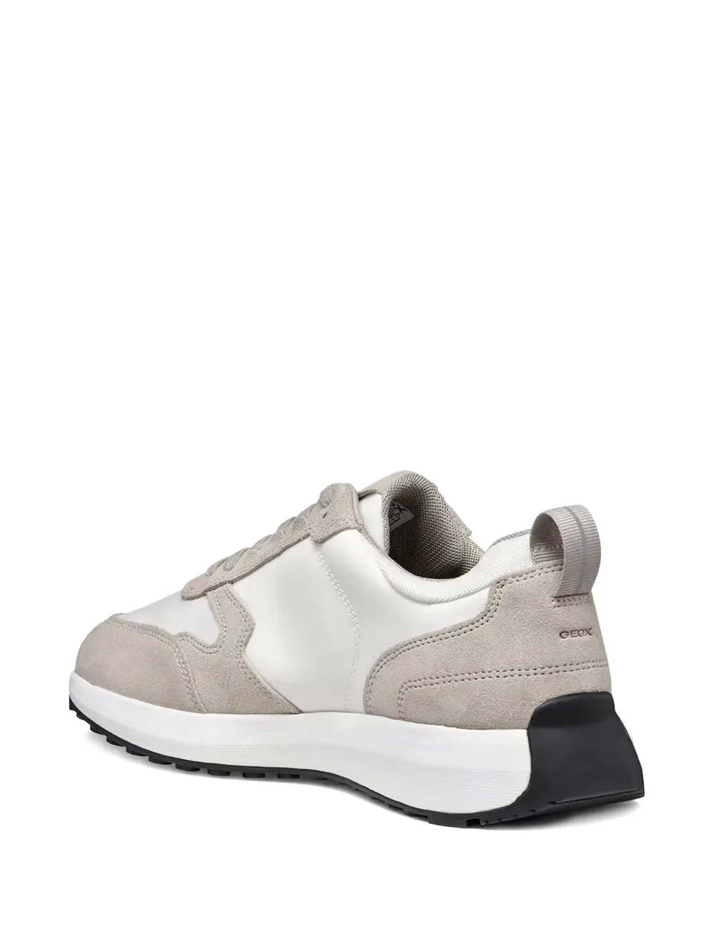 Geox Volpiano sneakers met vlakken Wit