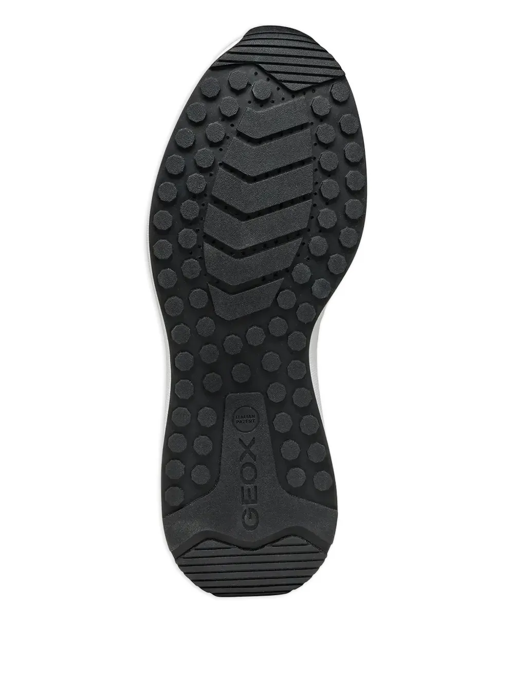 Geox Volpiano sneakers met vlakken Wit