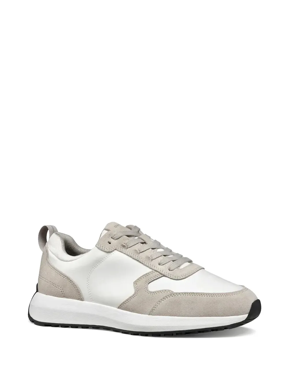 Geox Volpiano sneakers met vlakken Wit