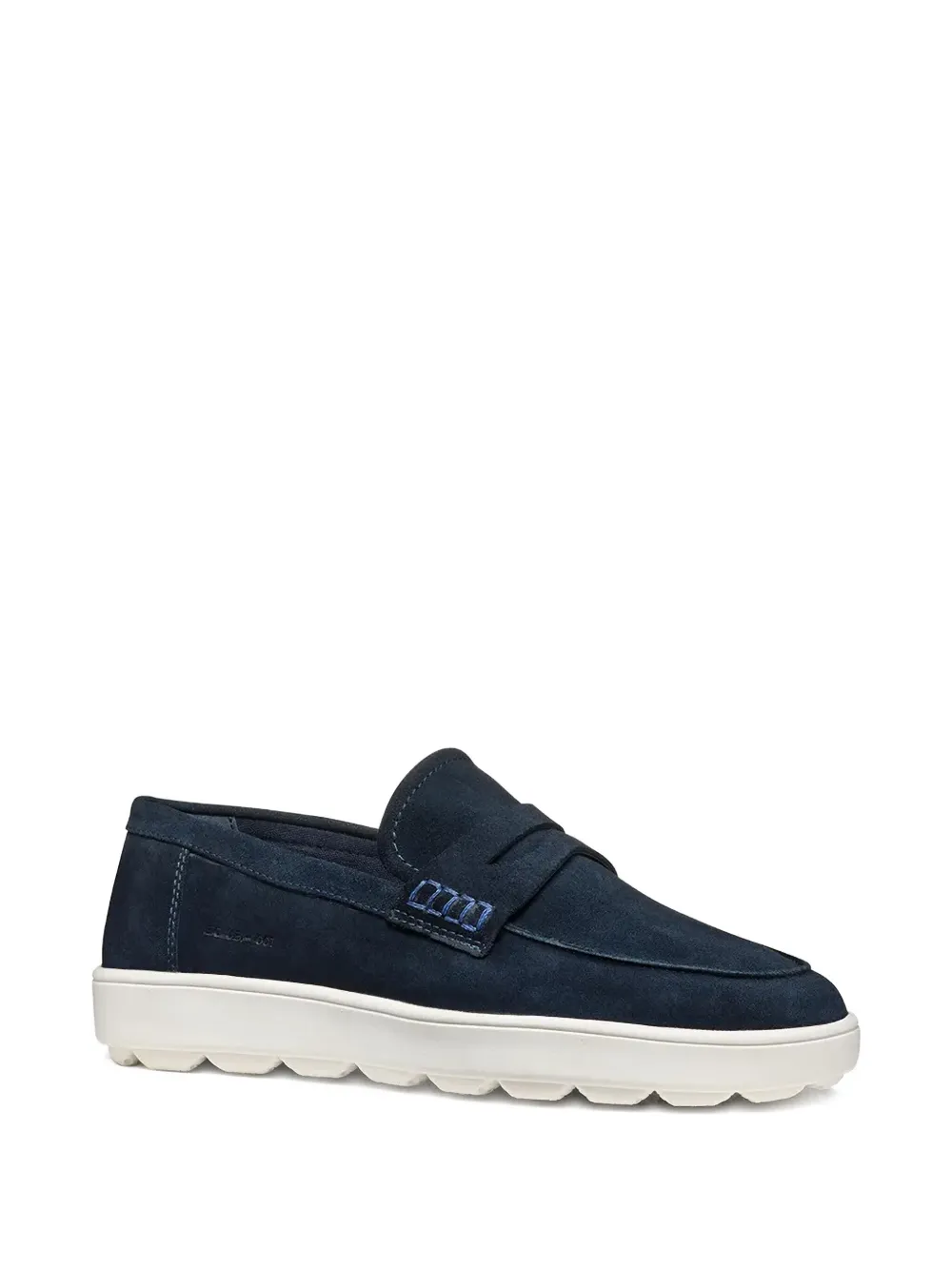 Geox Spherica™ ECUB-1 penny suede loafers Blue
