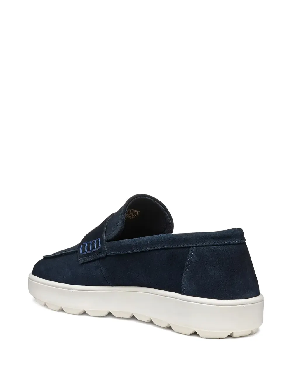 Geox Spherica™ ECUB-1 penny suede loafers Blue