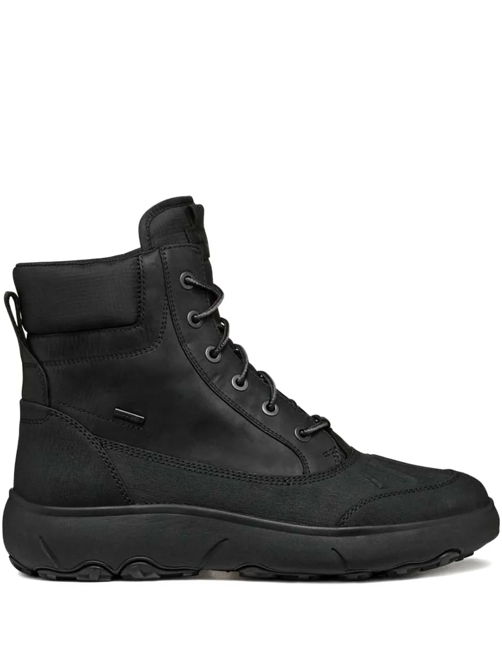 Geox lace-up leather boots | Black | Image 1
