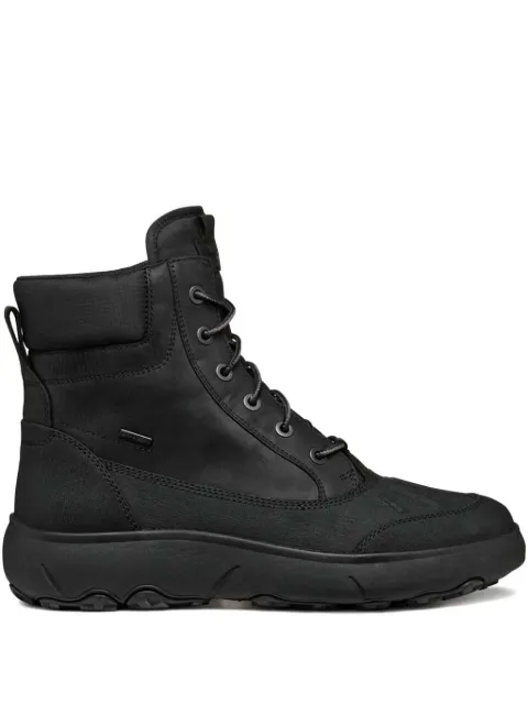 Geox lace-up leather boots