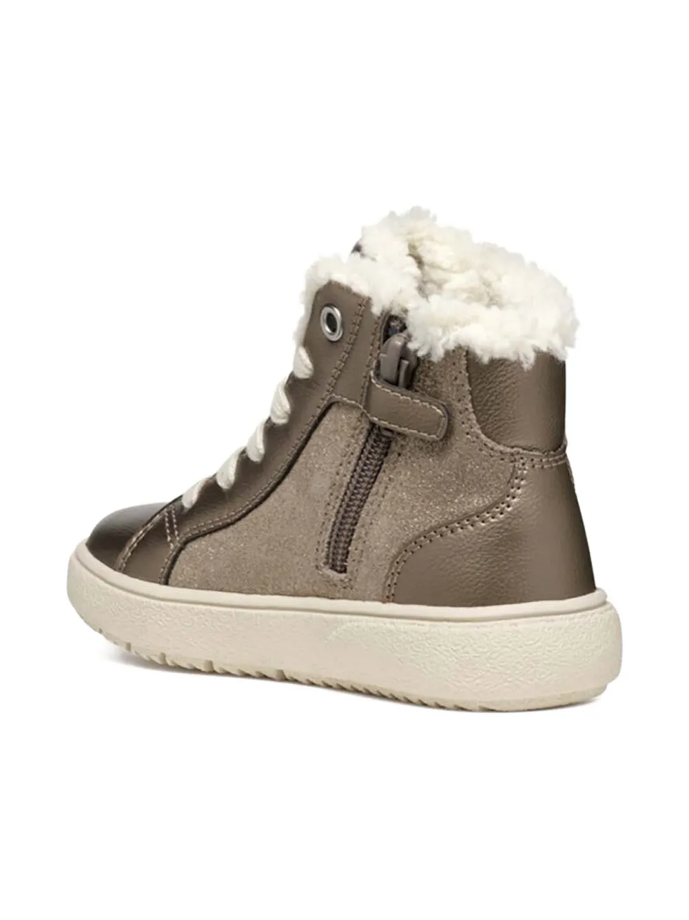 Geox Theleven Ab sneakers Bruin