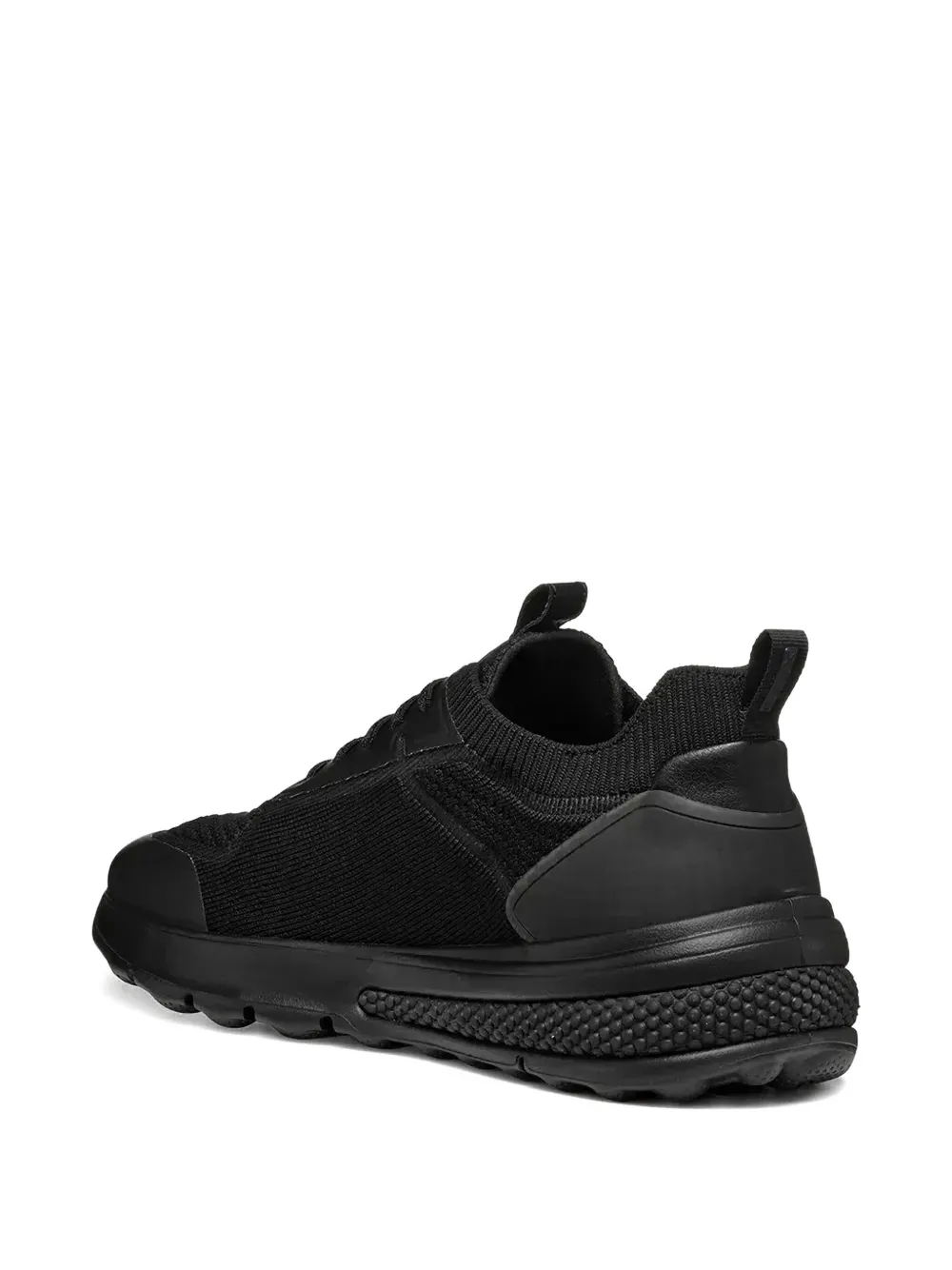 Geox Spherica Active gebreide sneakers Zwart
