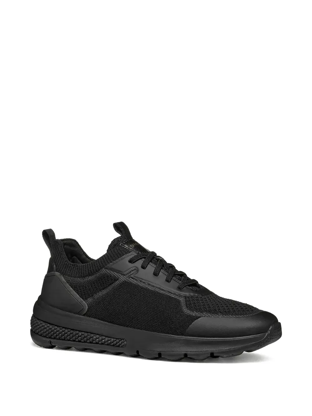 Geox Spherica Active gebreide sneakers Zwart