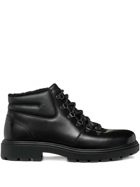 Geox lace-up leather boots