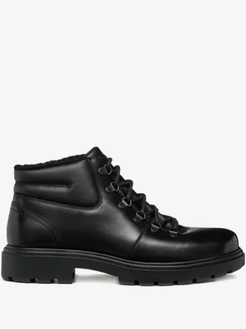 Geox lace-up leather boots
