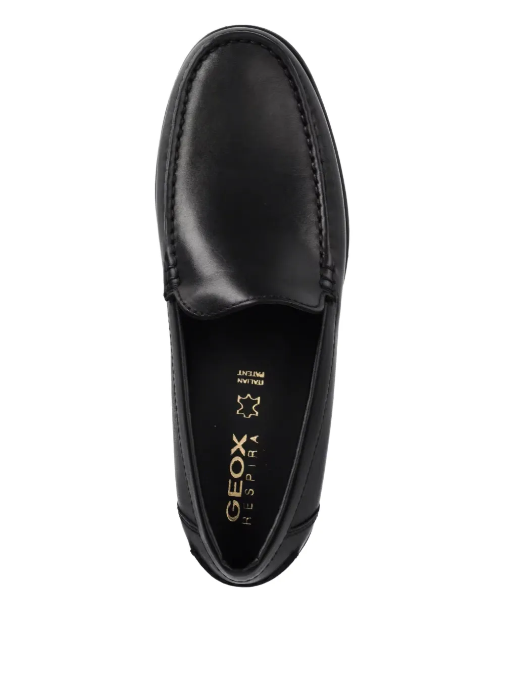 Geox New Damon leather loafers Black