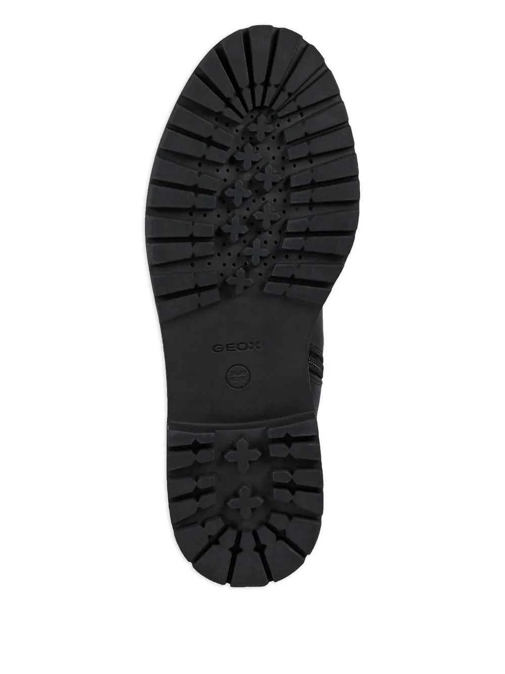 Geox Iridea zip-detail leather boots Black