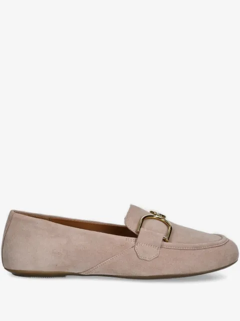 Geox mocasines de gamuza con detalle de hebilla