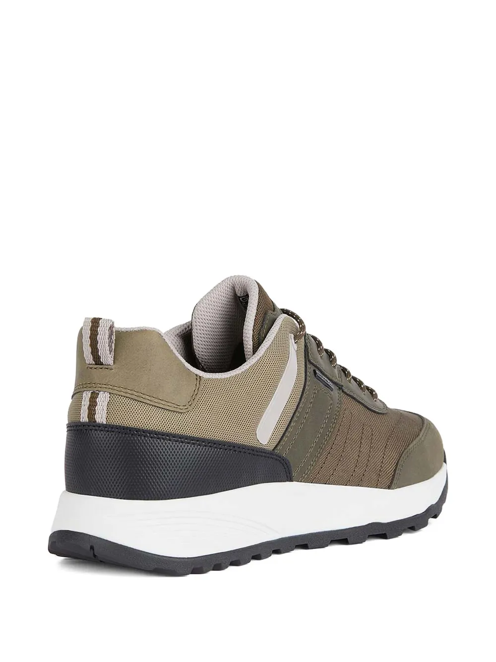 Geox Terrestre B panelled lace-up sneakers Green