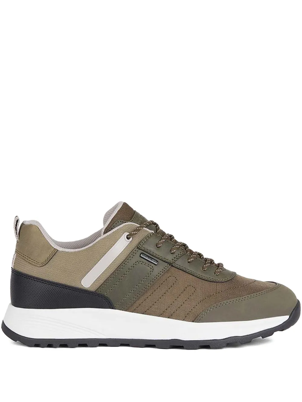 Geox Terrestre B panelled lace-up sneakers Green