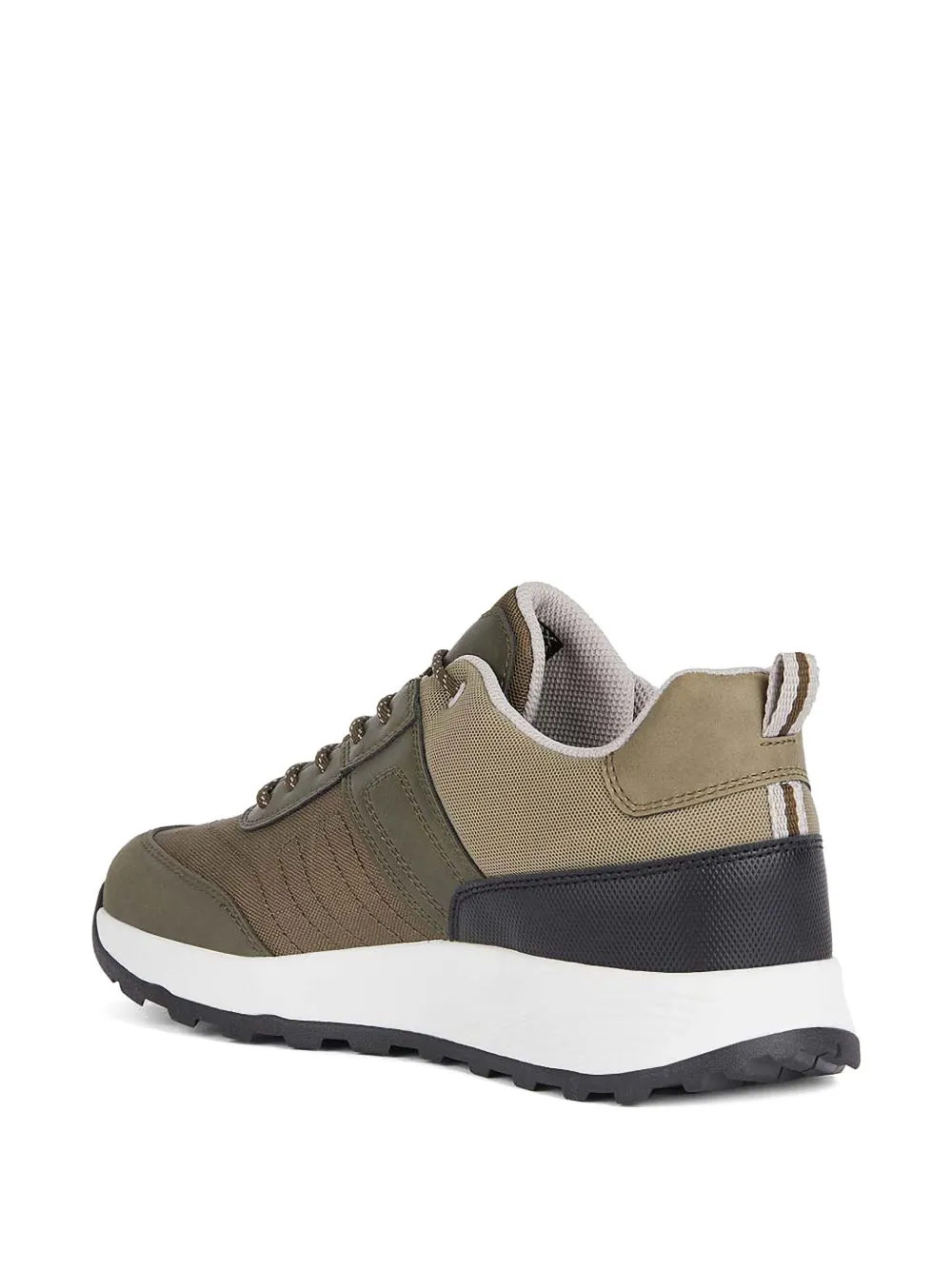 Geox Terrestre B panelled lace-up sneakers Green