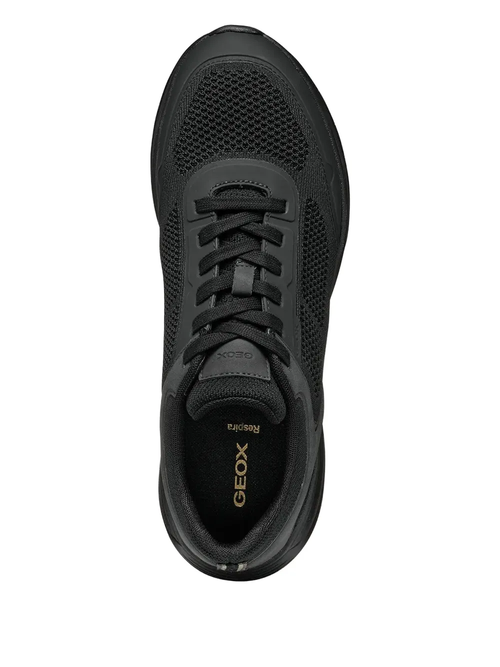 Geox mesh-panels sneakers Zwart