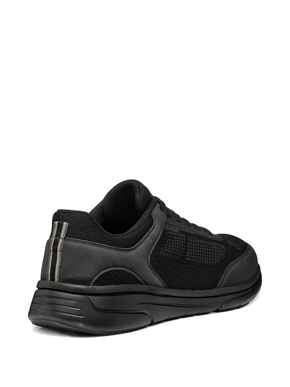 Geox mesh-panels sneakers Zwart