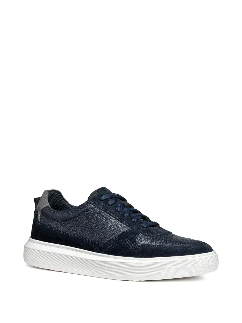 Geox Deiven leather sneakers Blauw