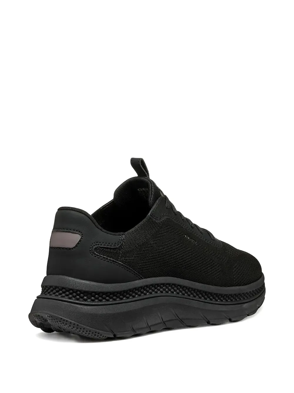 Geox Spherica Actif X breathable knit sneakers Black