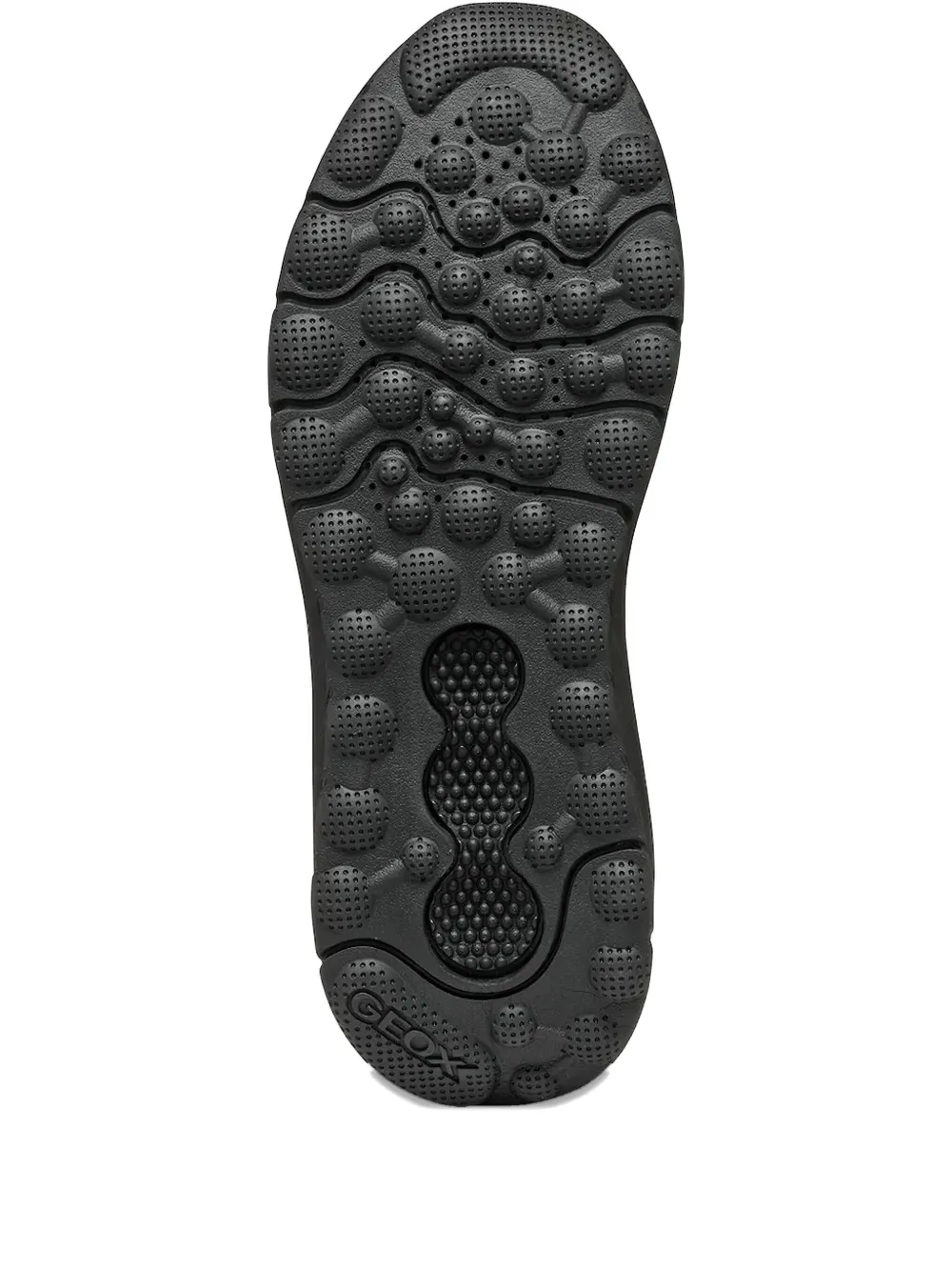 Geox Spherica Actif X breathable knit sneakers Black