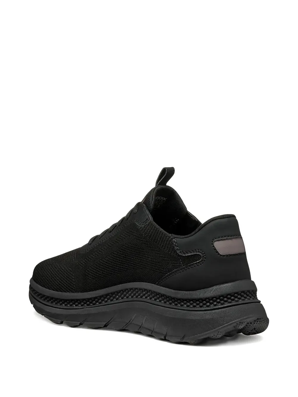 Geox Spherica Actif X breathable knit sneakers Black